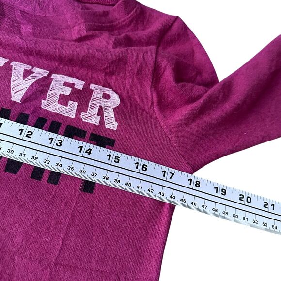 Taylor Swift 2012 Like Ever Knit Top Shirt Womens Small Burgundy Long Sleeve New - Picture 8 of 11